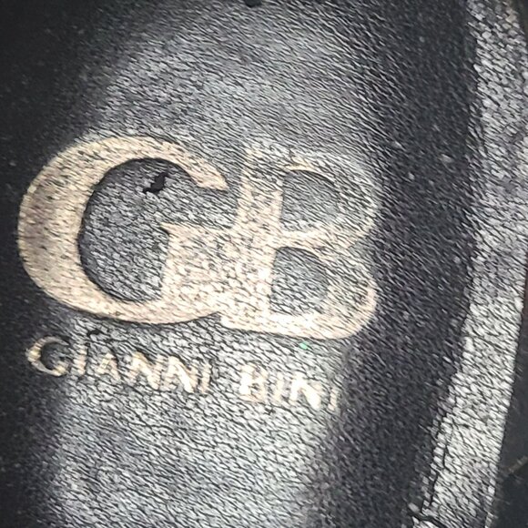 Gianni Bini Women's Booties Ankle Boots Black Suede Side Zip Size 8 - Picture 7 of 8